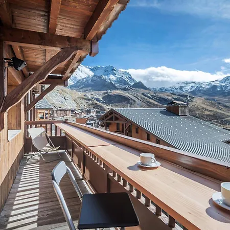 Apartmán Spacieux Pour 10 Pers. A Val Thorens, Acces Direct Pistes, Balcon Sud, Espace Wellness - Fr-1-640-68