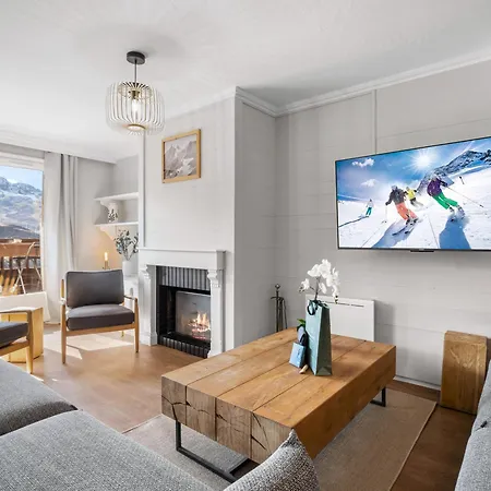 Spacieux Pour 10 Pers. A Val Thorens, Acces Direct Pistes, Balcon Sud, Espace Wellness - Fr-1-640-68 Апартаменты Валь-Торанс