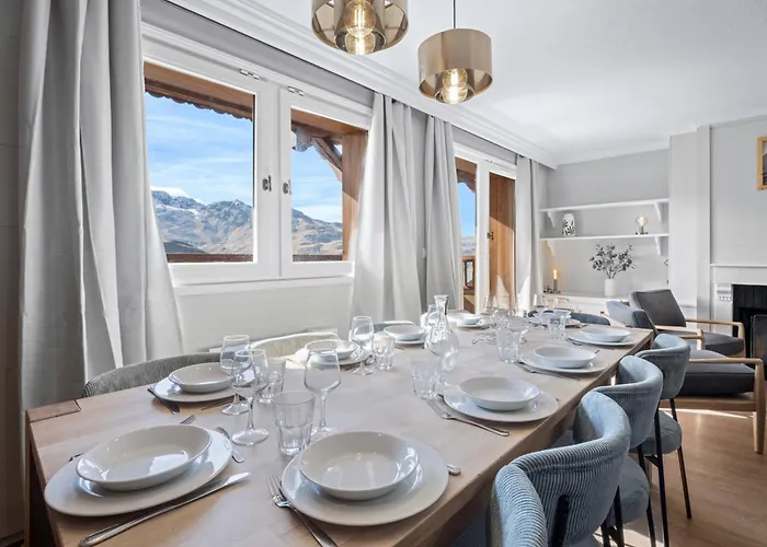 Apartament Spacieux Pour 10 Pers. A Val Thorens, Acces Direct Pistes, Balcon Sud, Espace Wellness - Fr-1-640-68 Val Thorens
