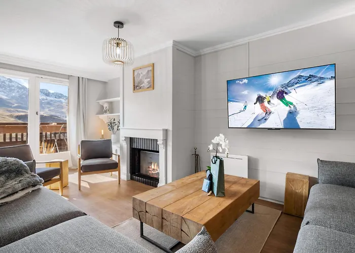 Spacieux Pour 10 Pers. A Val Thorens, Acces Direct Pistes, Balcon Sud, Espace Wellness - Fr-1-640-68 Apartament Val Thorens